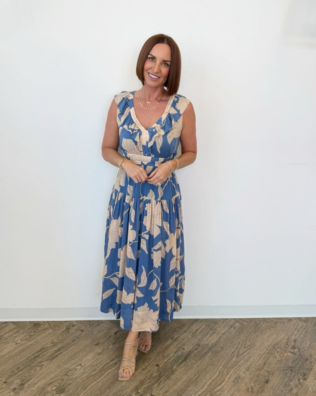 Z Supply Malene Bloom Floral Maxi Dressmaxi dress