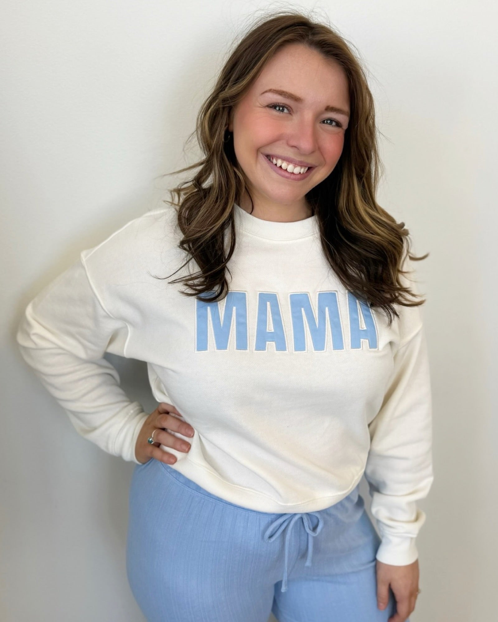 サラmama Z Supply Mama Sweatshirt – The TLB Boutique