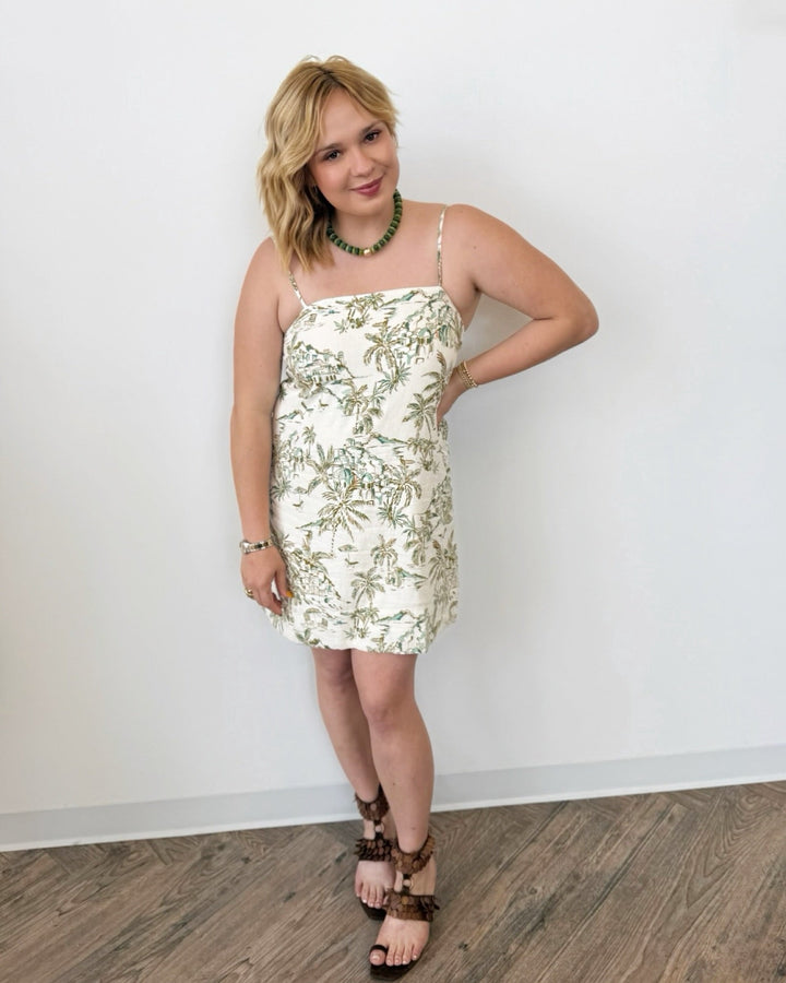 Z Supply Maude Tiki Tide Mini Dressmini dress