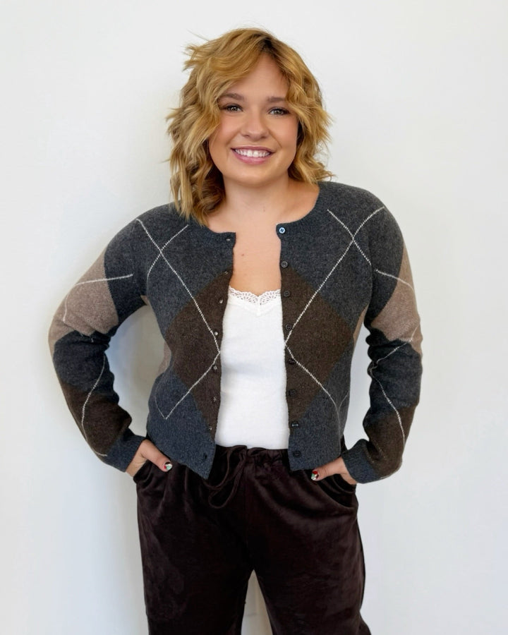 Z Supply Medina Argyle Cardigancardigan