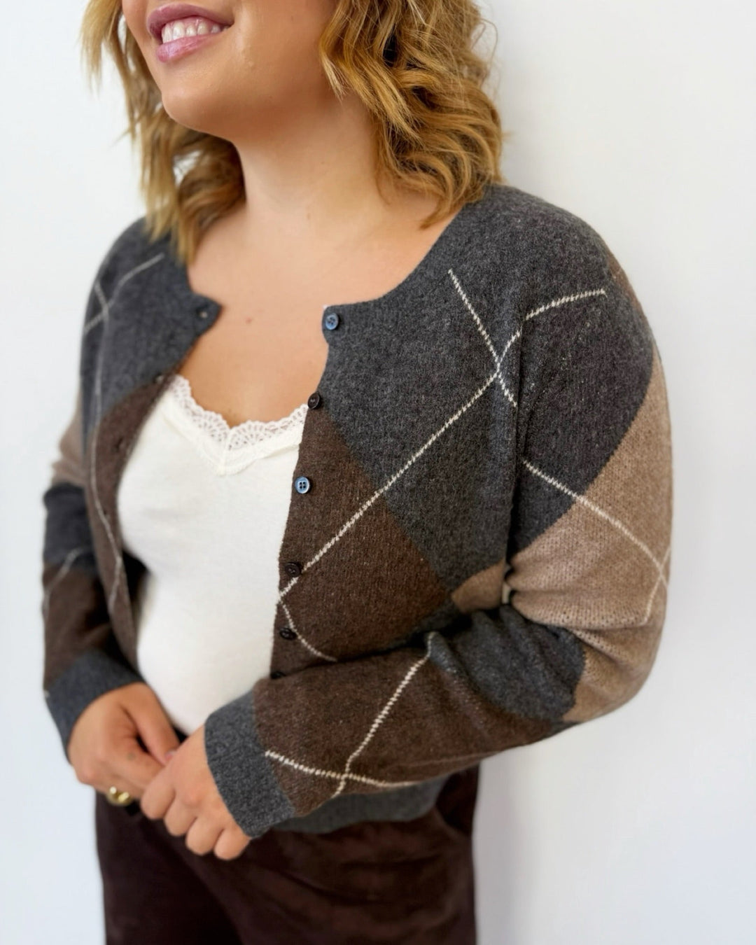 Z Supply Medina Argyle Cardigancardigan