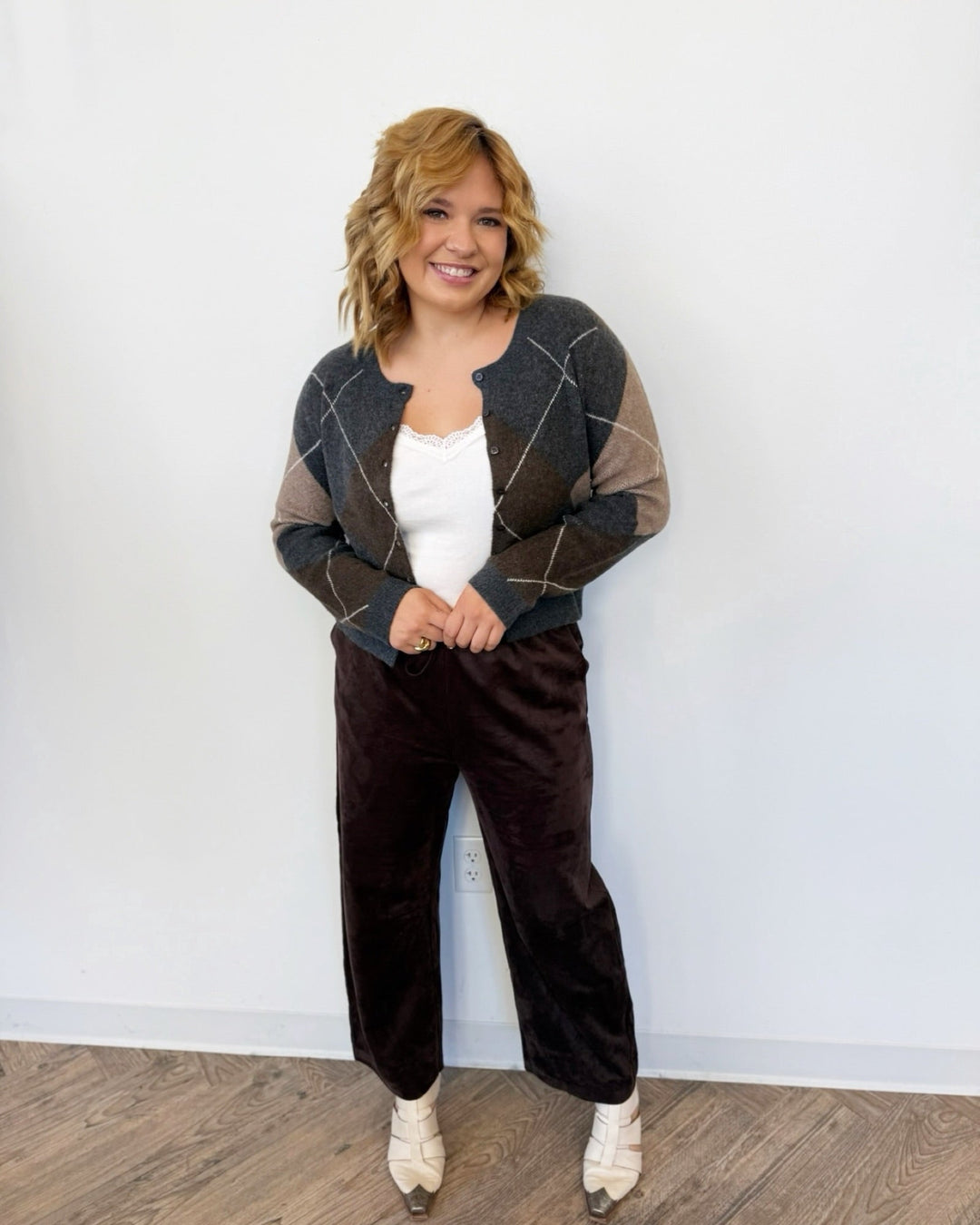 Z Supply Medina Argyle Cardigancardigan