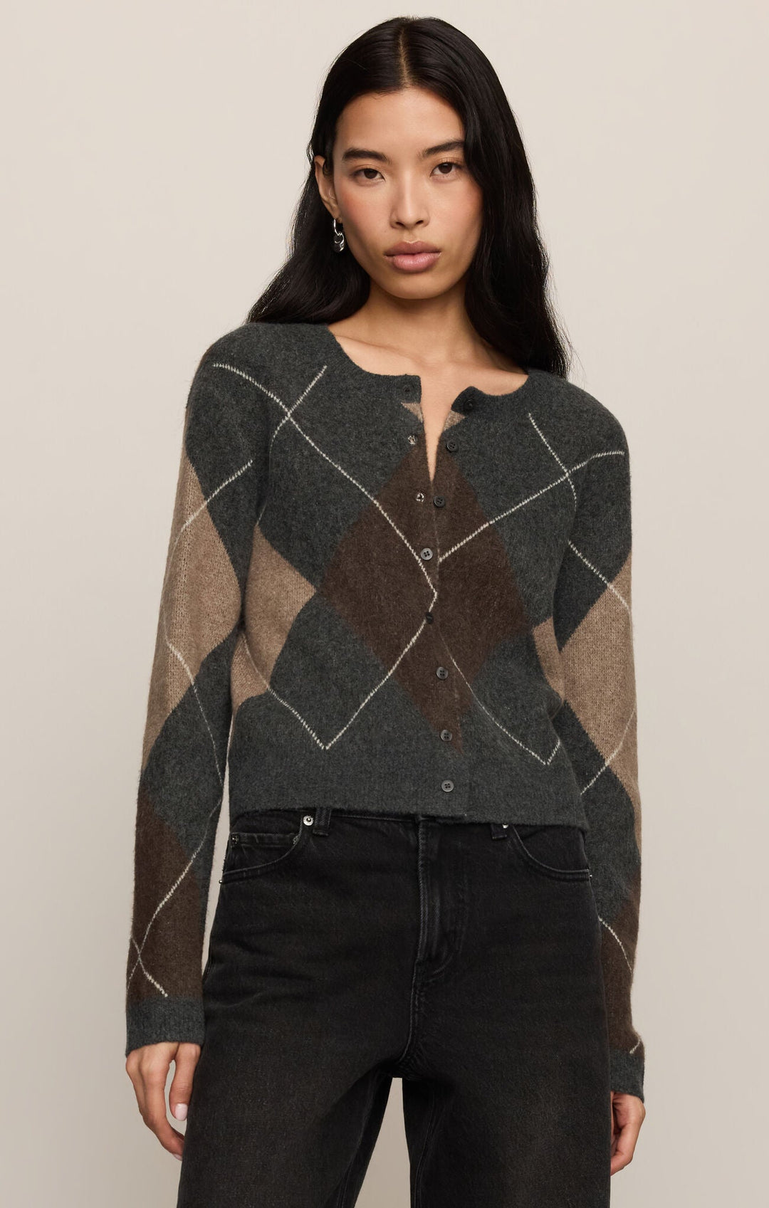 Z Supply Medina Argyle Cardigancardigan