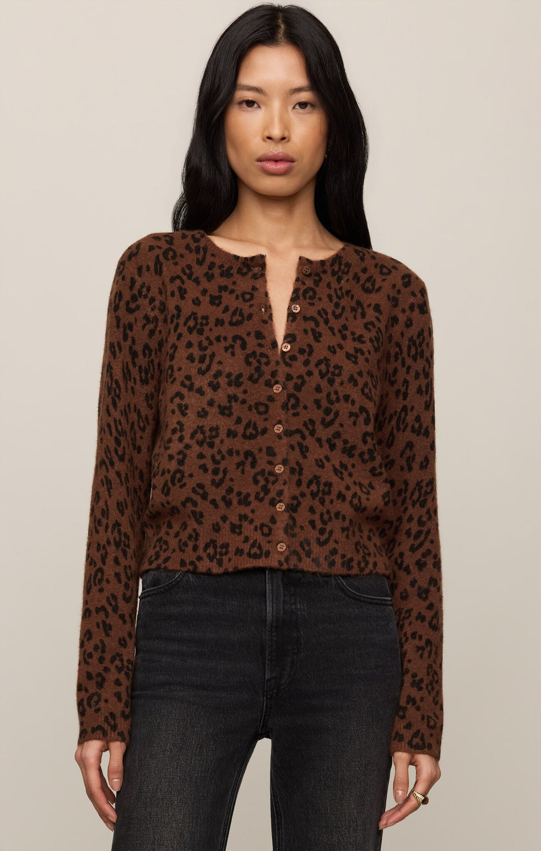 Z Supply Medina Leopard Cardigancardigan