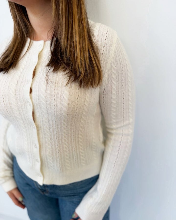 Z Supply Medina Pointelle Cardigancardigan