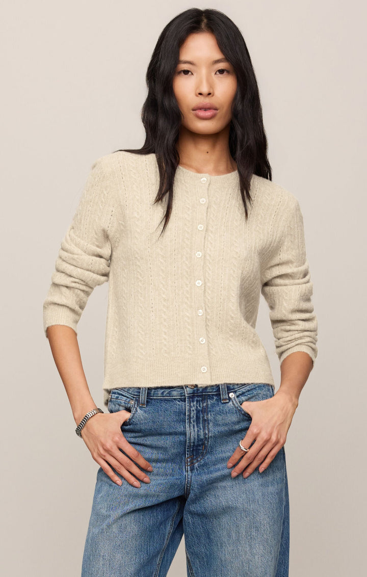 Z Supply Medina Pointelle Cardigancardigan