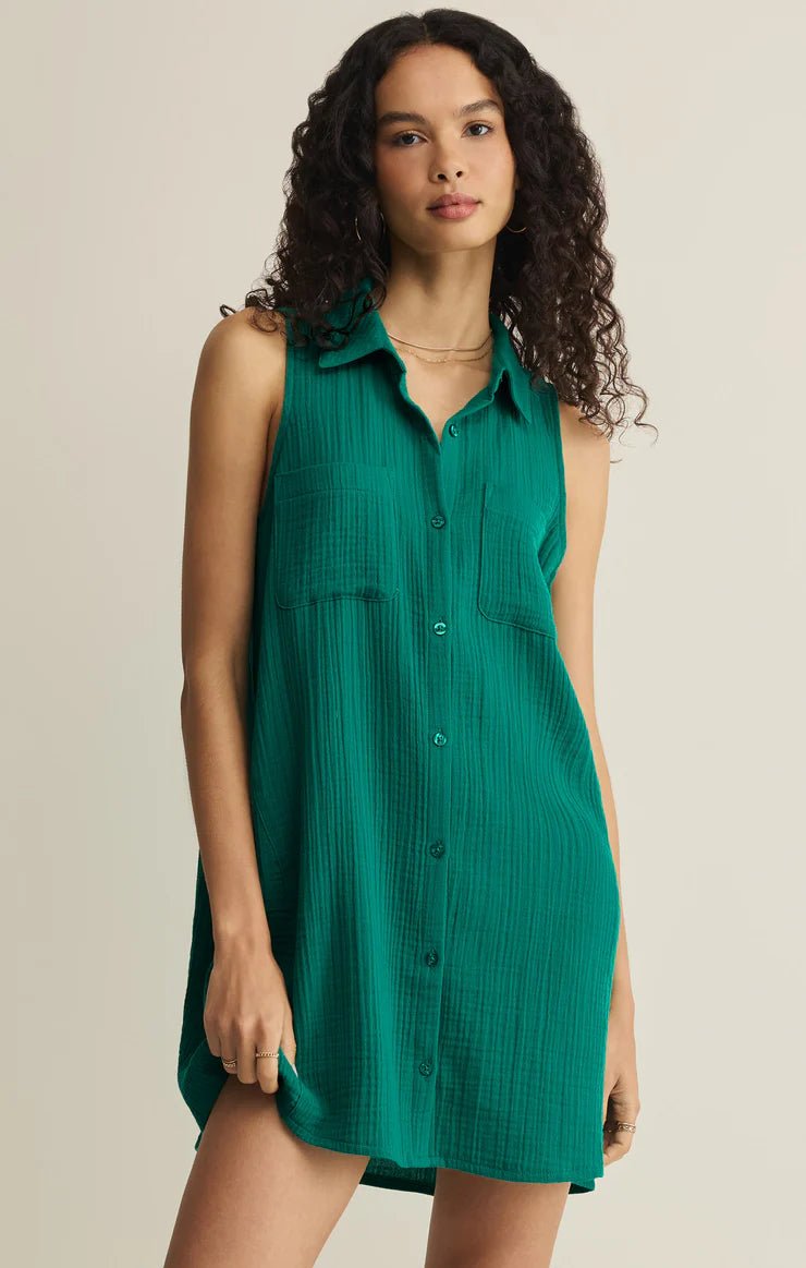 Z Supply New Light Crinkle Mini Dressmini dress
