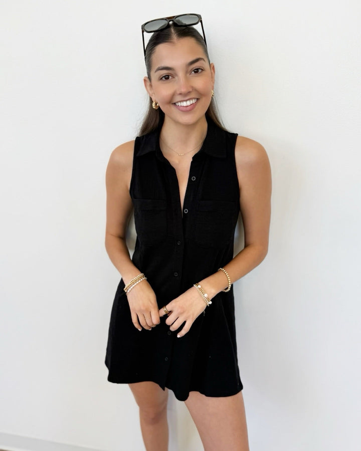 Z Supply New Light Textured Mini Dress