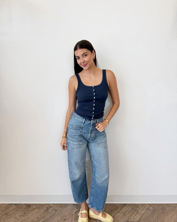 Z Supply Niko Scallop Rib Tank Toptank top