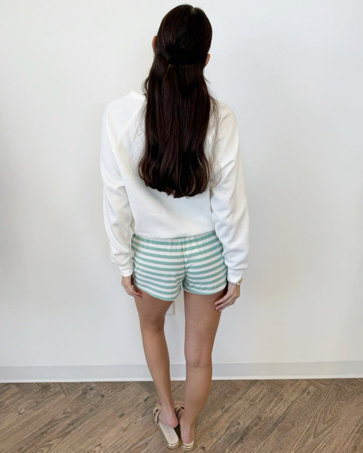 Z Supply Nori Stripe Shortlounge short