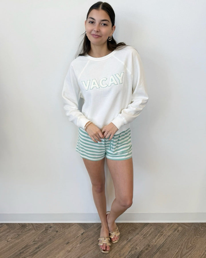 Z Supply Nori Stripe Shortlounge short