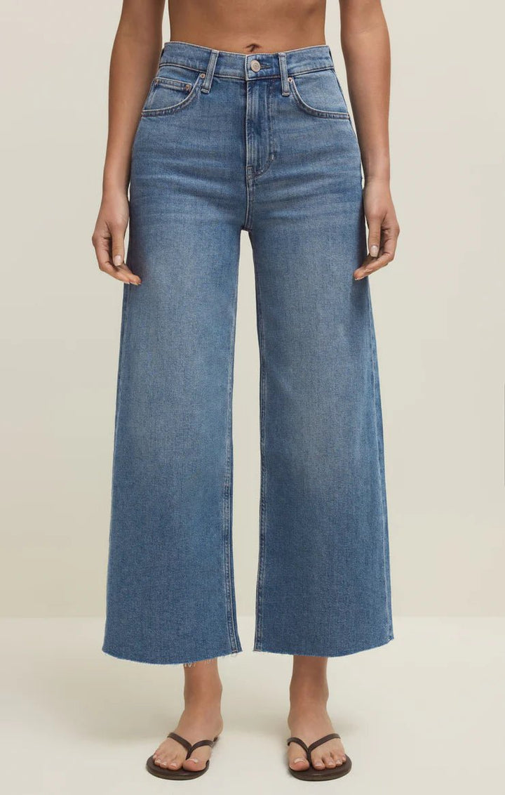 Z Supply Nova High Rise Crop Denimcropped denim