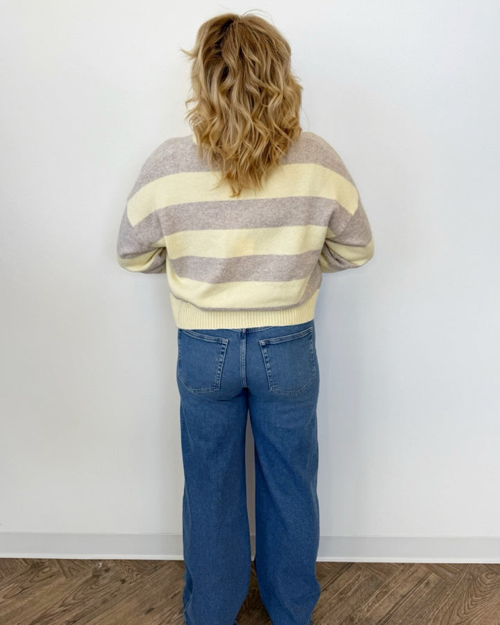 Z Supply Nova High Rise Wide Leg DenimDenim