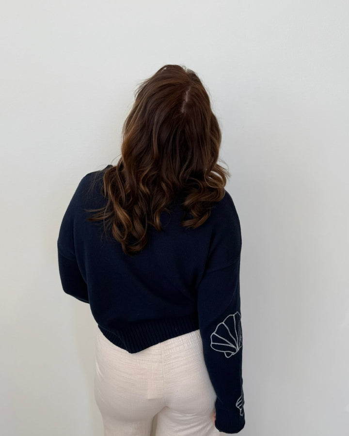 Z Supply Paradise Reef Sienna Sweaterlong sleeve knit