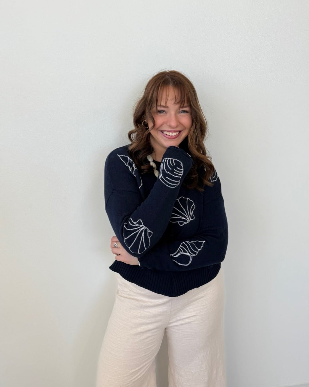 Z Supply Paradise Reef Sienna Sweaterlong sleeve knit