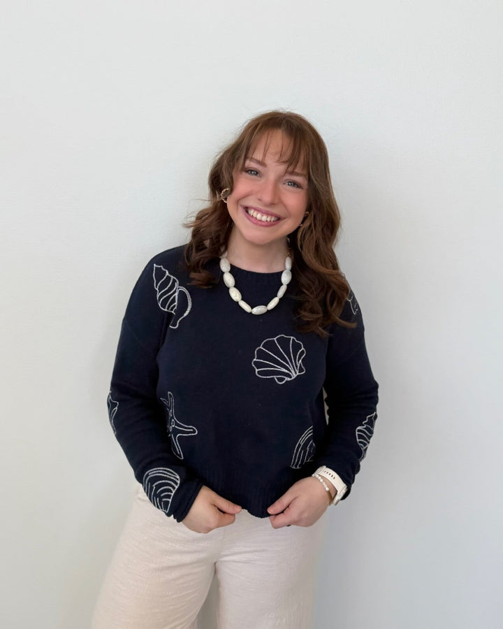 Z Supply Paradise Reef Sienna Sweaterlong sleeve knit