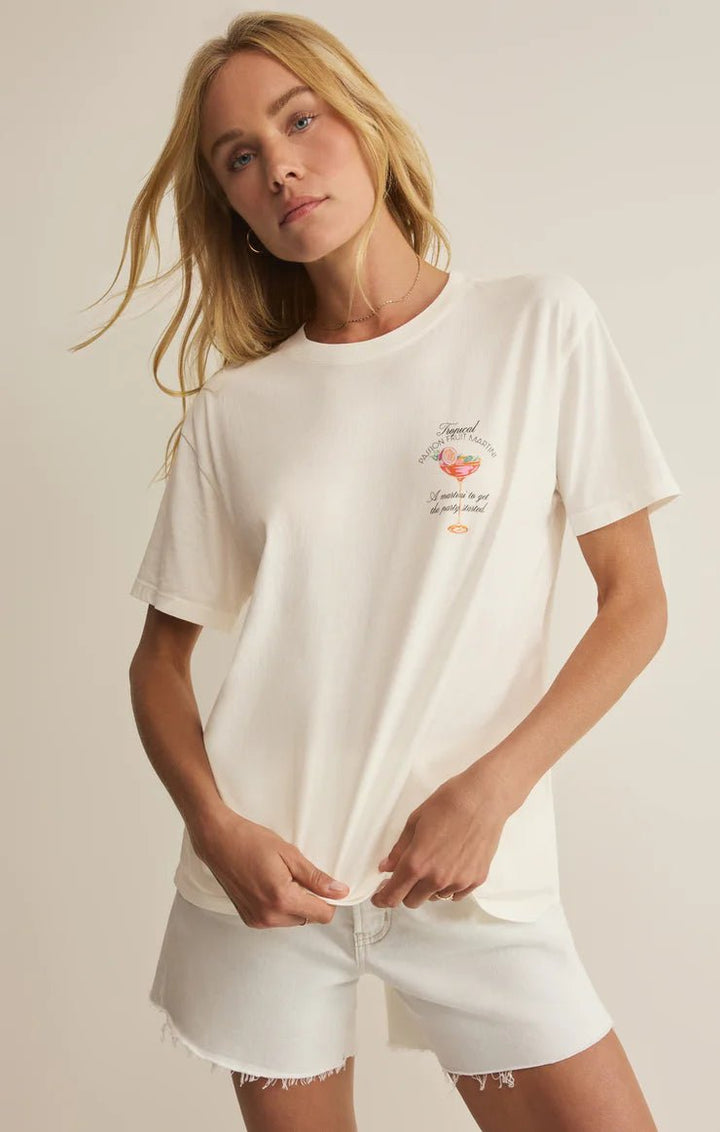 Z Supply Passion Boyfriend Teegraphic tee