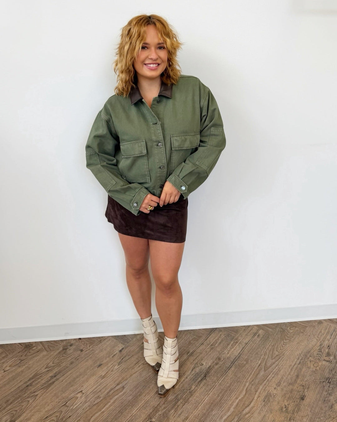 Z Supply Perri Suede Mini Skirtmini skirt
