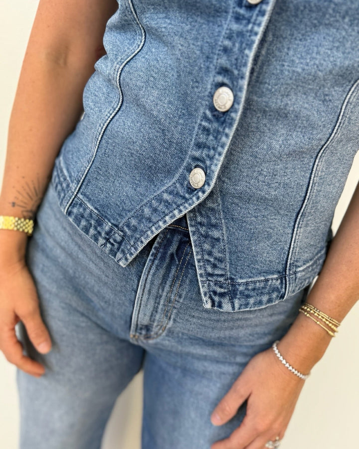 Z Supply Porto Denim Vestdenim vest