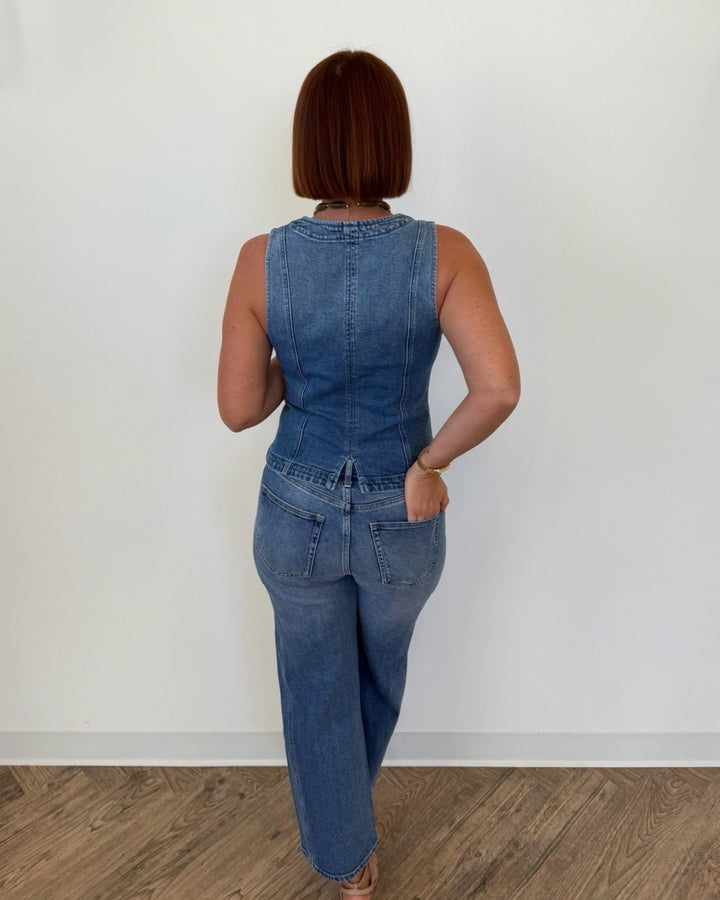 Z Supply Porto Denim Vestdenim vest
