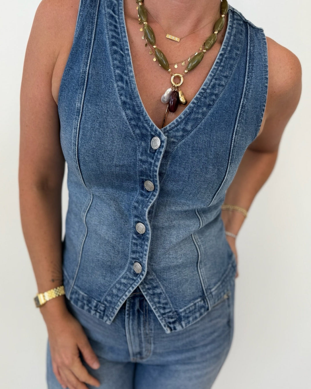 Z Supply Porto Denim Vestdenim vest