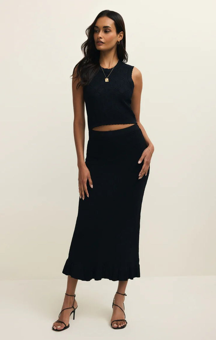 Z Supply Ramona Cropped Sweater Tanksleeveless knit