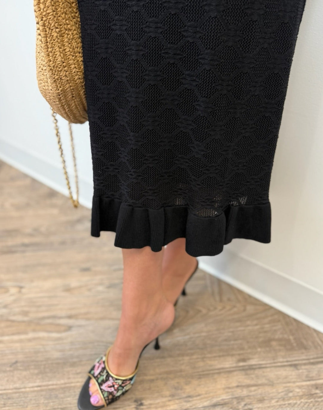 Z Supply Ramona Jacquard Sweater Skirtmidi skirt