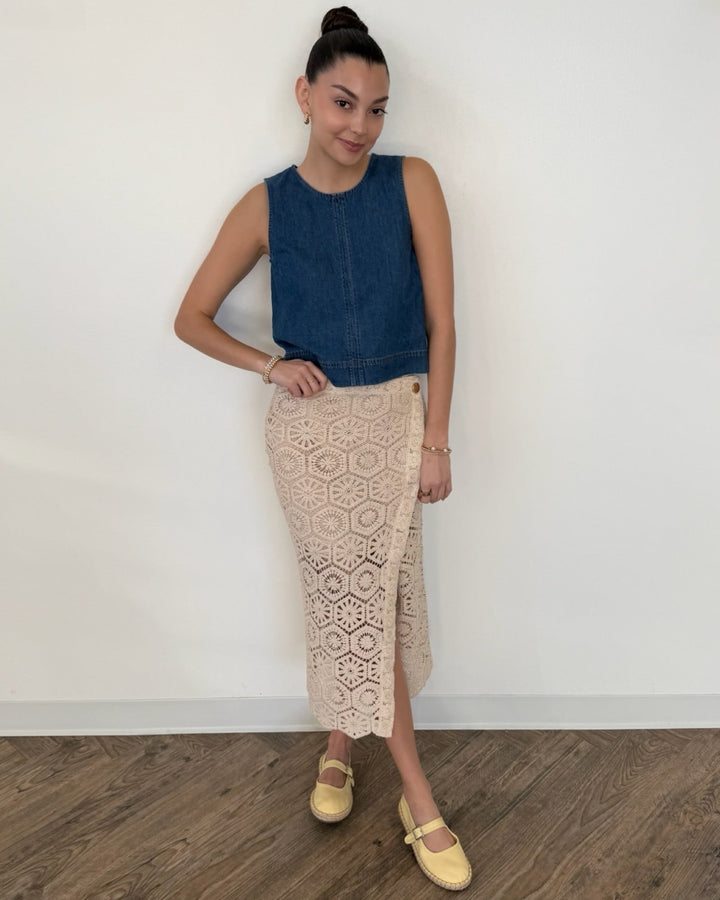 Z Supply Raquel Lace Skirtmaxi skirt