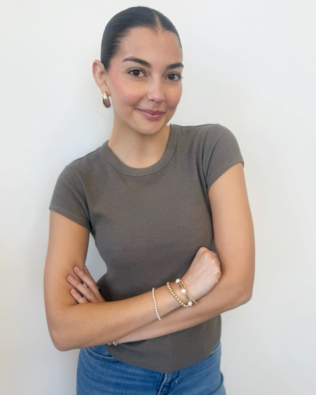 Z Supply Renae Rib Short Sleeve Topshort sleeve top