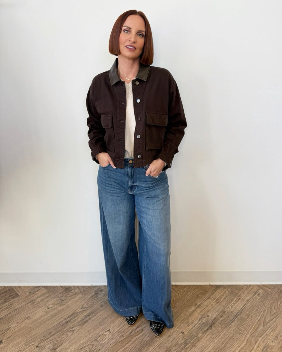 Z Supply Rey Cropped Chore Jacketjacket