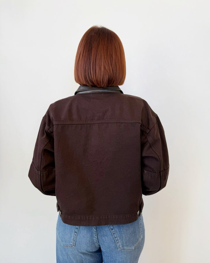 Z Supply Rey Cropped Chore Jacketjacket
