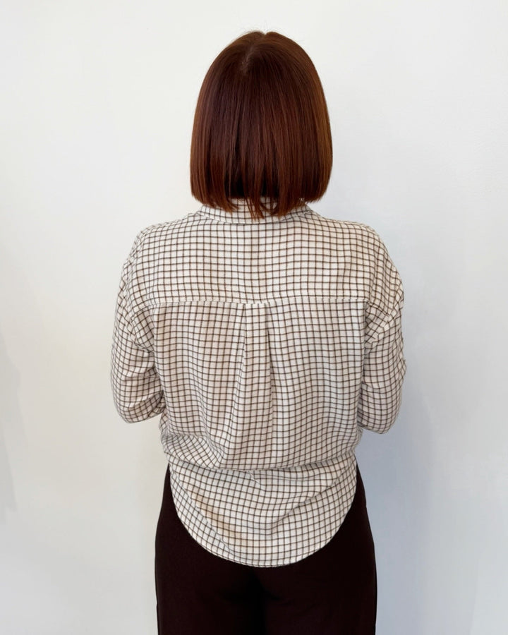 Z Supply River Plaid Button Upbutton down shirt