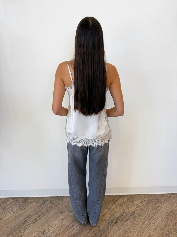 Z Supply Roselle Lace Camitank top
