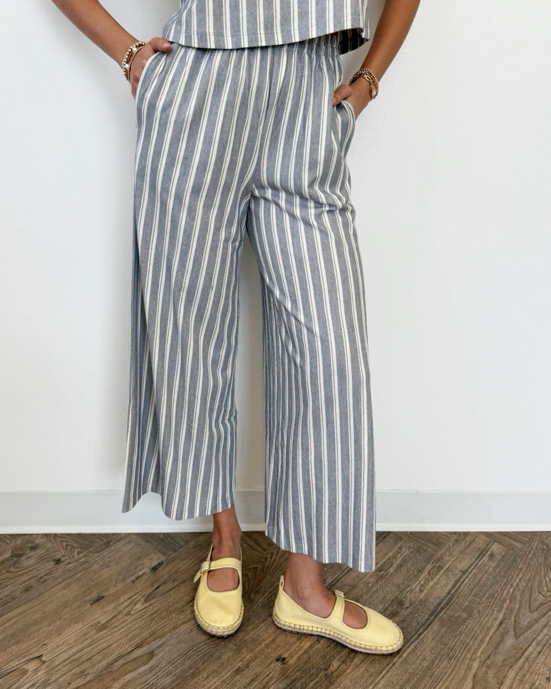 Z Supply Scout Knit Striped Pantpull on pant