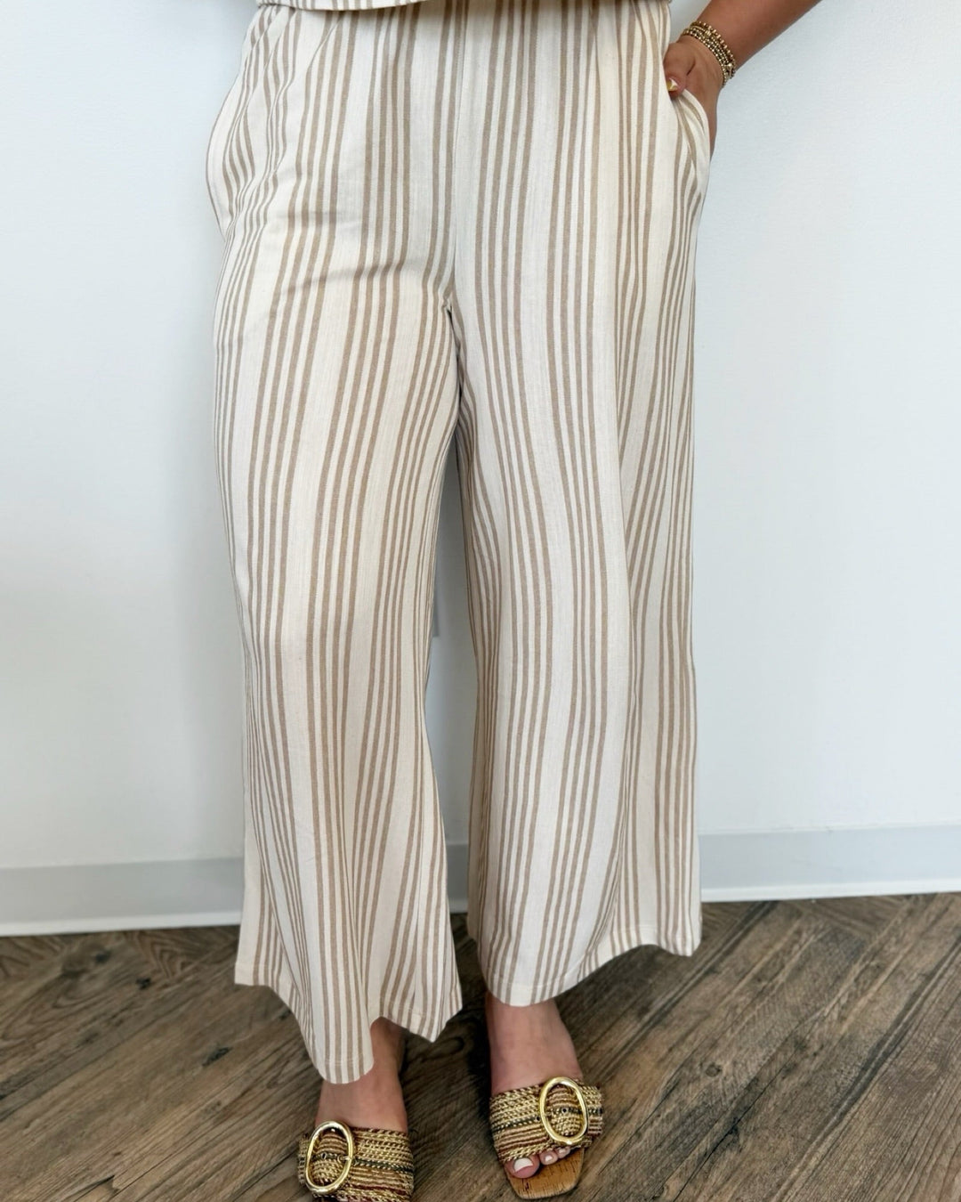 Z Supply Scout Knit Striped Pantpull on pant