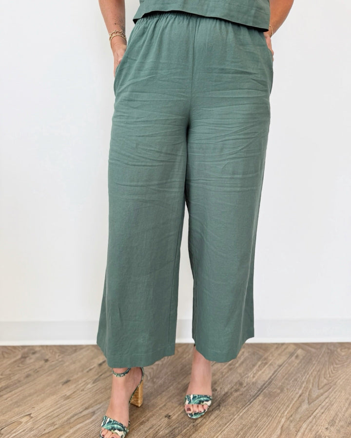Z Supply Scout Linen Pantpull on pant