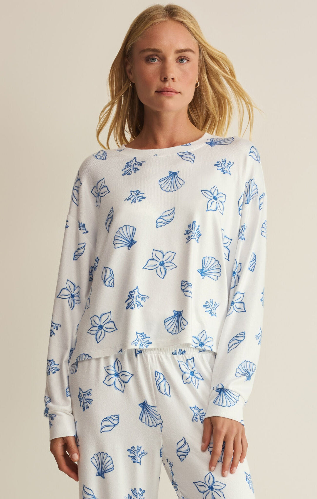 Z Supply Seashore PJ Toplounge top