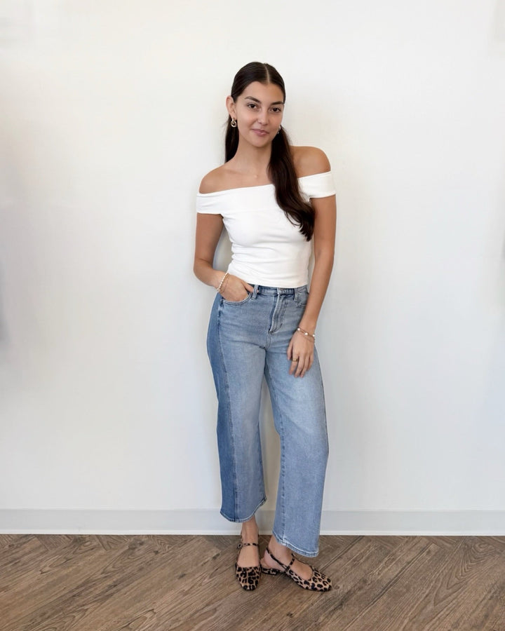 Z Supply Second Skin Off Shoulder TopTop