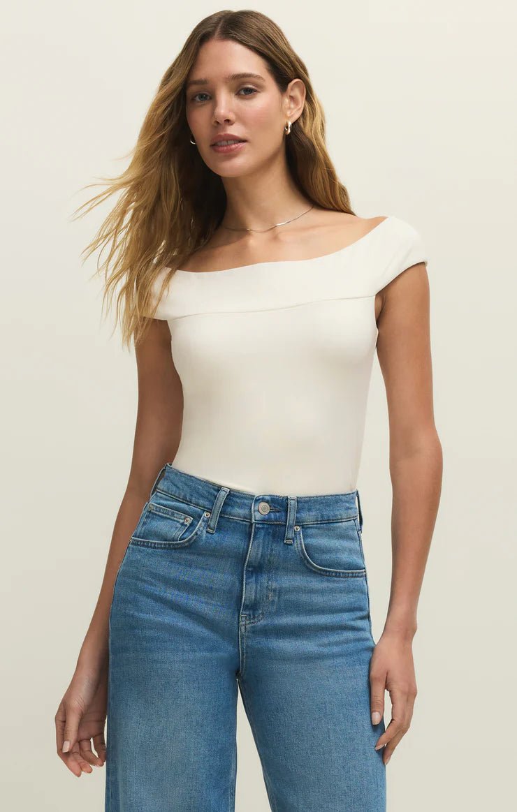 Z Supply Second Skin Off Shoulder TopTop