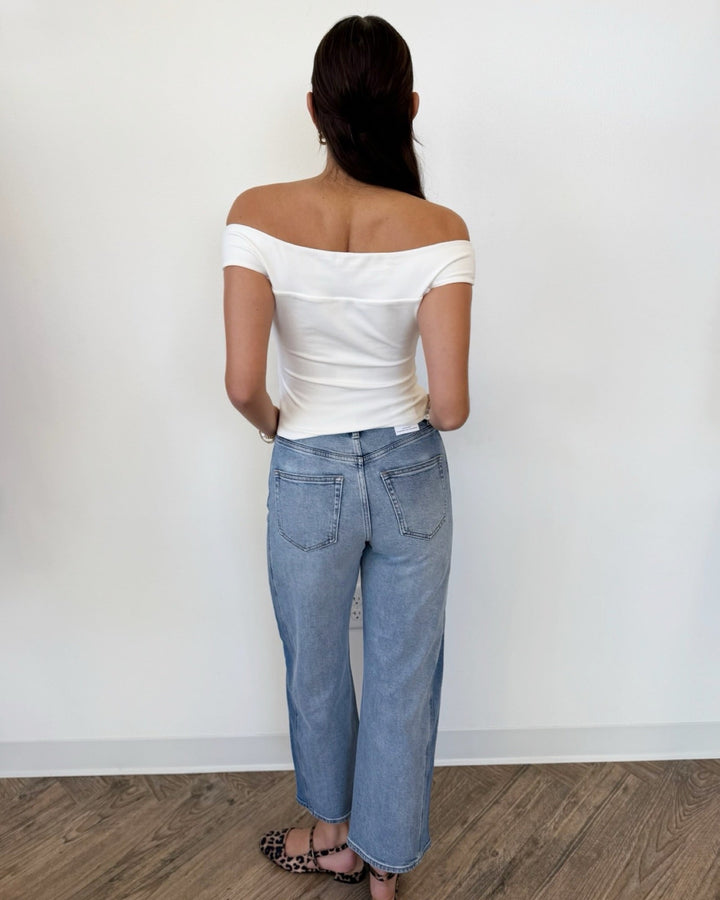 Z Supply Second Skin Off Shoulder TopTop