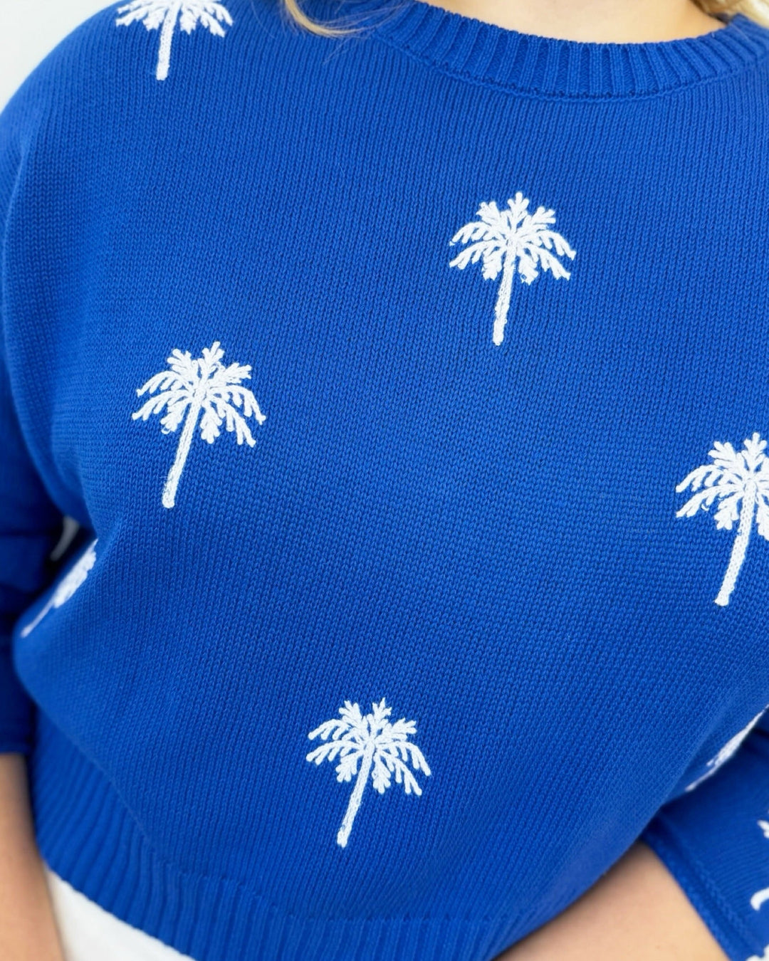 Z Supply Sienna Palm Sweaterlong sleeve knit