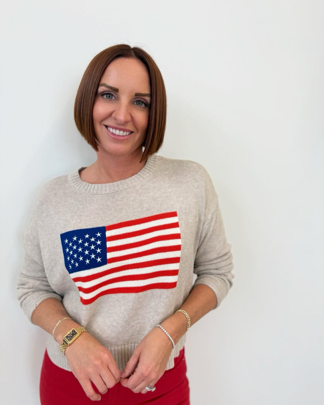 Z Supply Sienna Patriot Sweaterlong sleeve knit