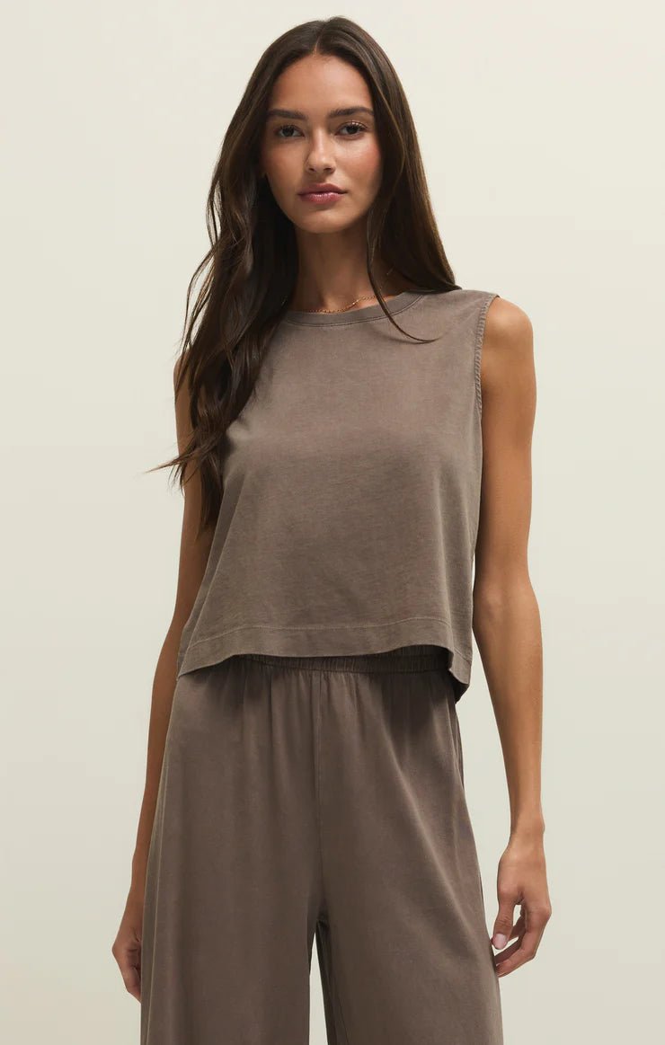 Z Supply Sloane Cotton Jersey Tanksleeveless top