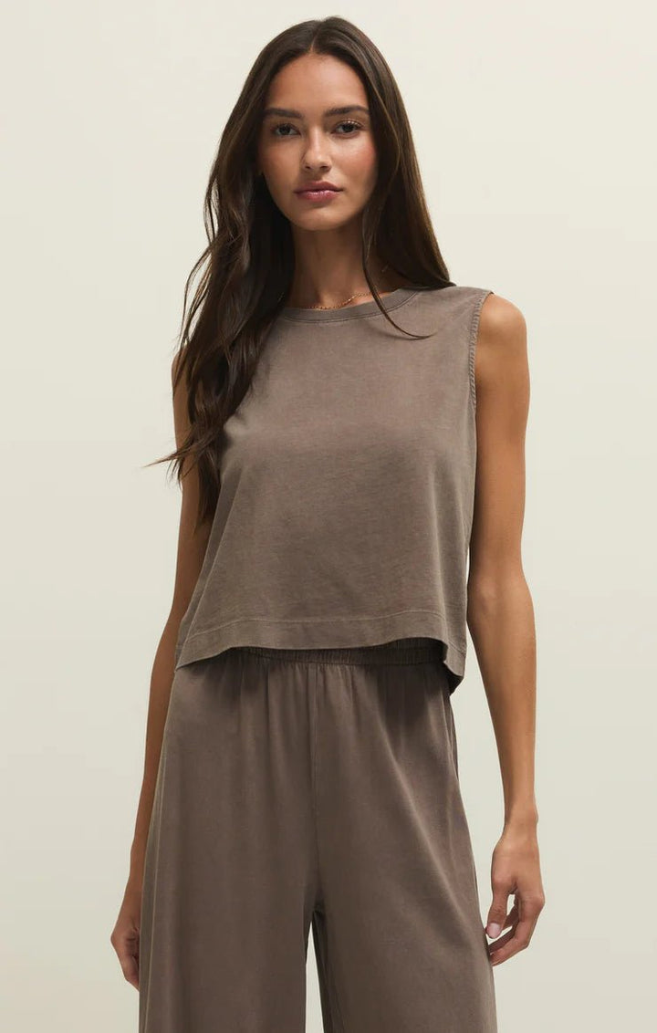 Z Supply Sloane Cotton Jersey Tanksleeveless top