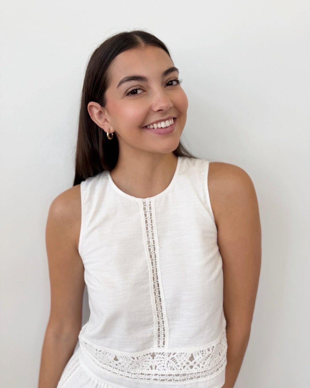 Z Supply Sloane Embroidered Topsleeveless top
