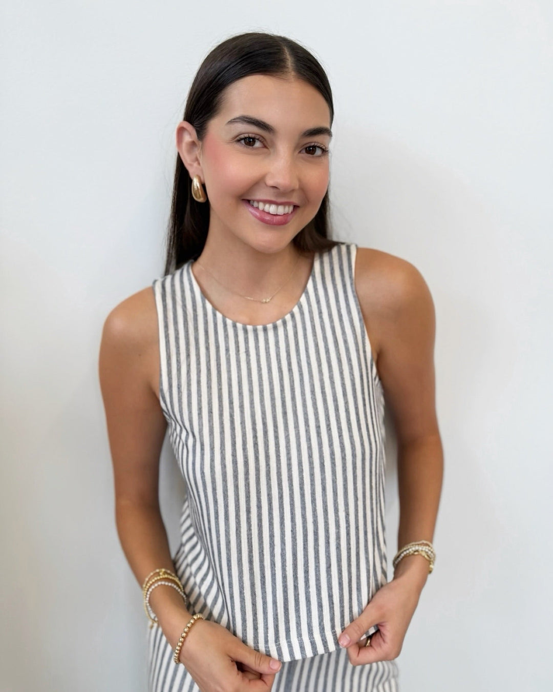 Z Supply Sloane Knit Striped Tank Topsleeveless top