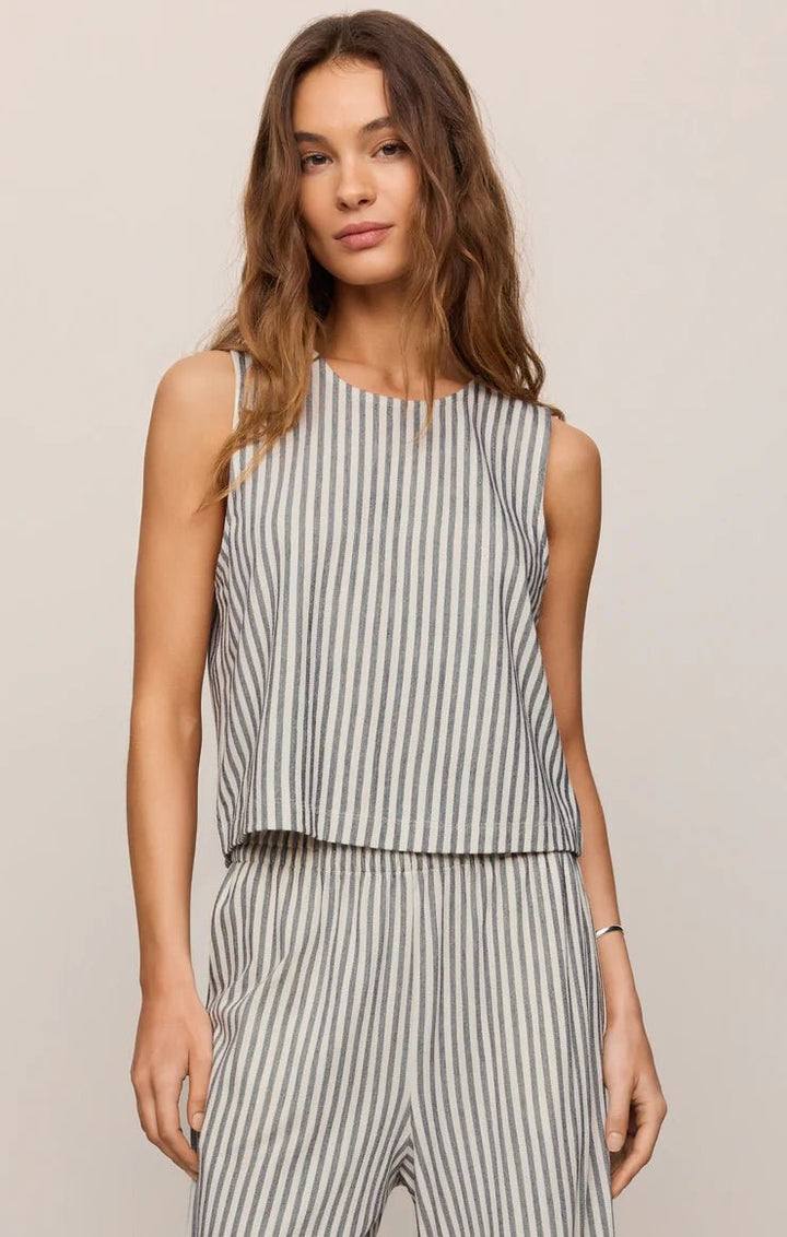 Z Supply Sloane Knit Striped Tank Topsleeveless top