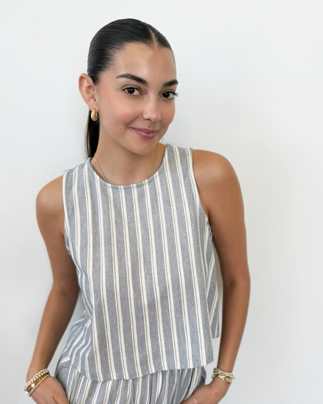 Z Supply Sloane Knit Striped Tank Topsleeveless top