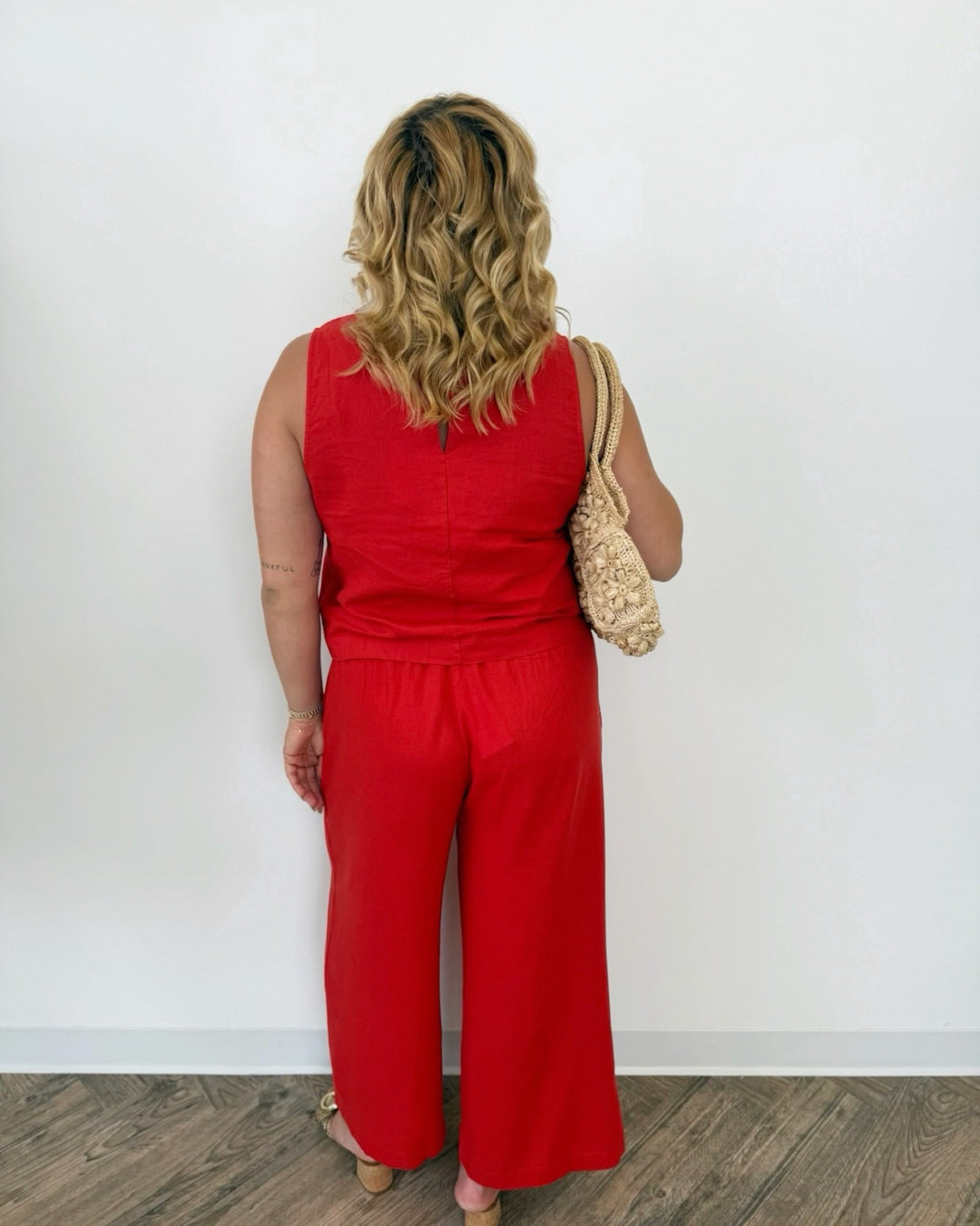 Z Supply Sloane Linen Topsleeveless top