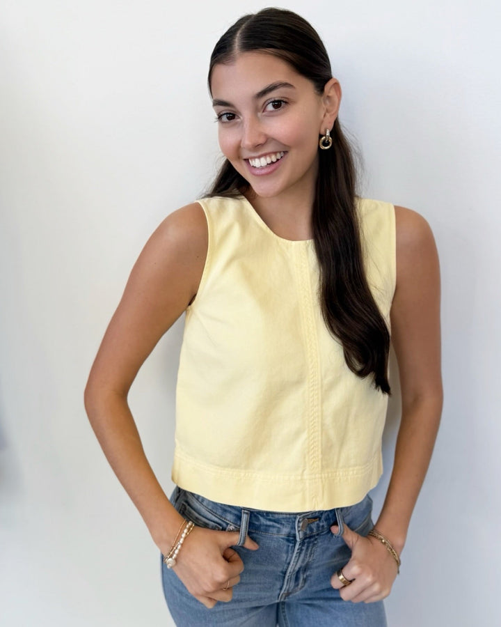 Z Supply Sun Seeker Twill Tanksleeveless top